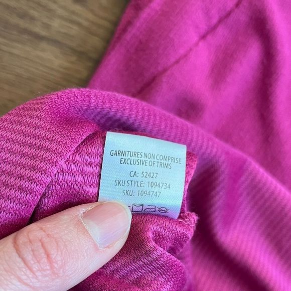 Fuchsia Sleeveless Mockneck Top - Picture 2 of 6